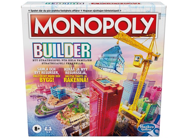 Monopoly Builder Brettspill Norsk utgave
